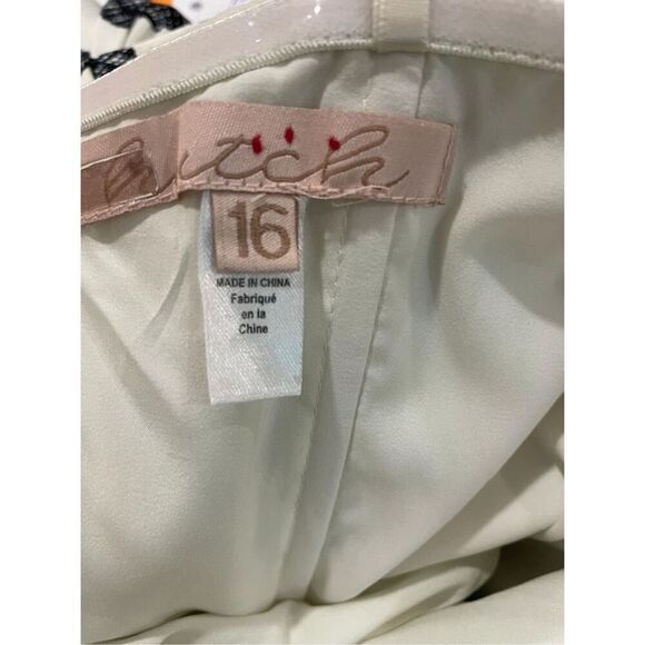 Hutch Strapless Polka Dot Dress Size 16 - Picture 9 of 10